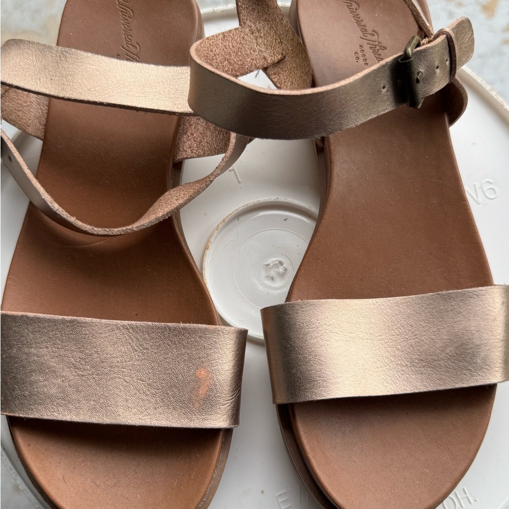 Brown Leather Sandals